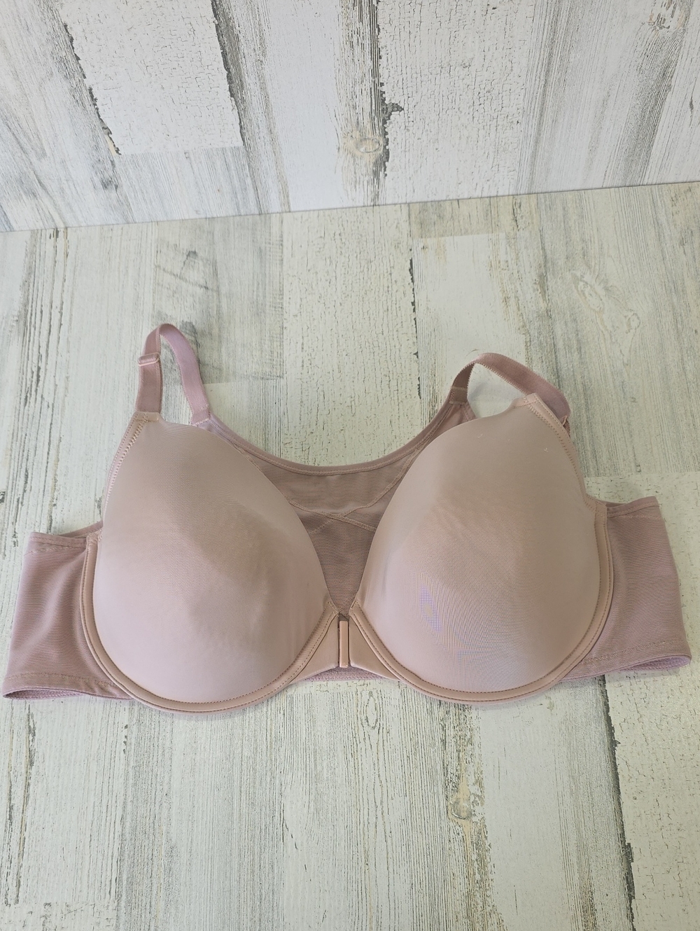 torrid Beige Perfect Coverage Lightly Lined Ultimate Smoothing Bra Size 42D